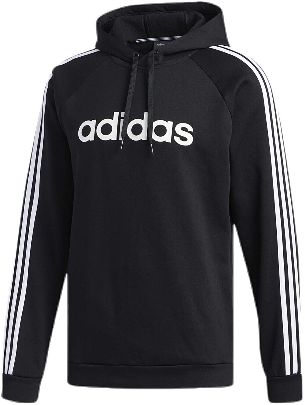 Adidas Mens Essentials 3-Stripes Pullover Hoodie Size S